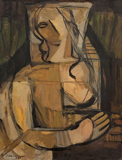Figura - oleo - 60 x 80 cm - 1953