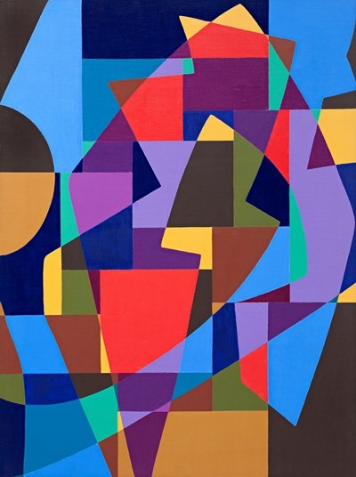 Jazz - acrilico sobre tela - 97 x 130 cm - 1992