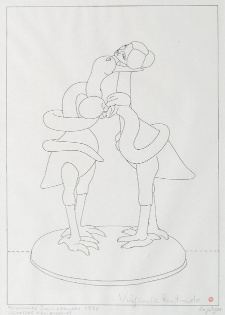 Caresses mecipragnes, Minimes Innacences, logotipo, 42 x 33 cm, 2002