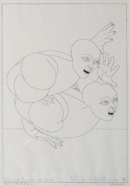 Eve Sans Figuier, Minimes Innacences, logotipo, 42 x 33 cm, 2002