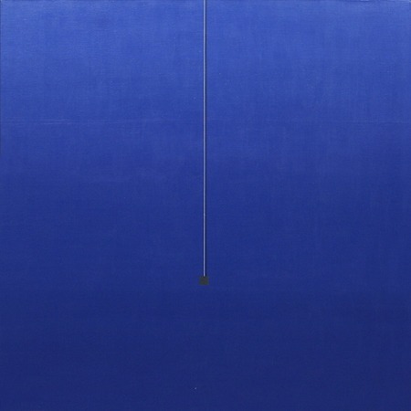 Azul 41 - acrílico sobre tela - 100cm x 100cm - 2004