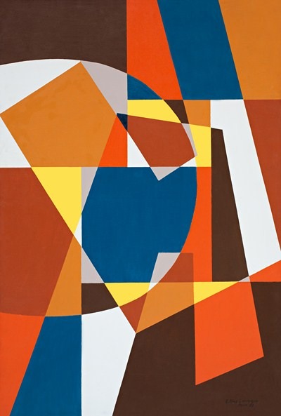 Otoño - acrilico sobre tela - 90 x 130 cm - 1992